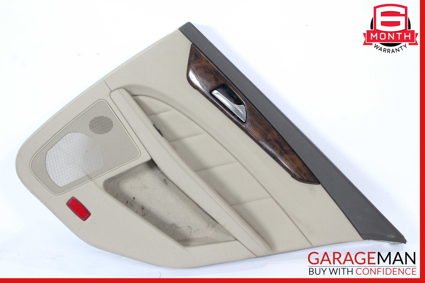 12-14 Mercedes W218 CLS550 Rear Right Side Interior Door Panel Beige OEM