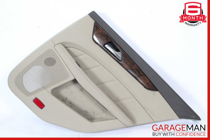 12-14 Mercedes W218 CLS550 Rear Right Side Interior Door Panel Beige OEM