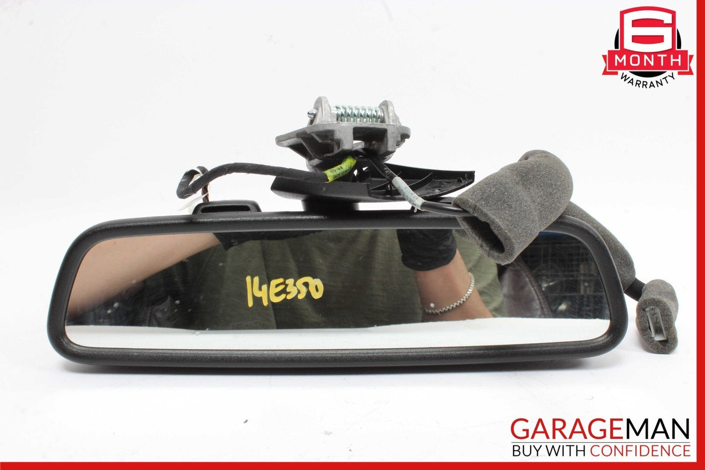 10-16 Mercedes W212 E350 C250 Front Top Upper Rear View Mirror OEM