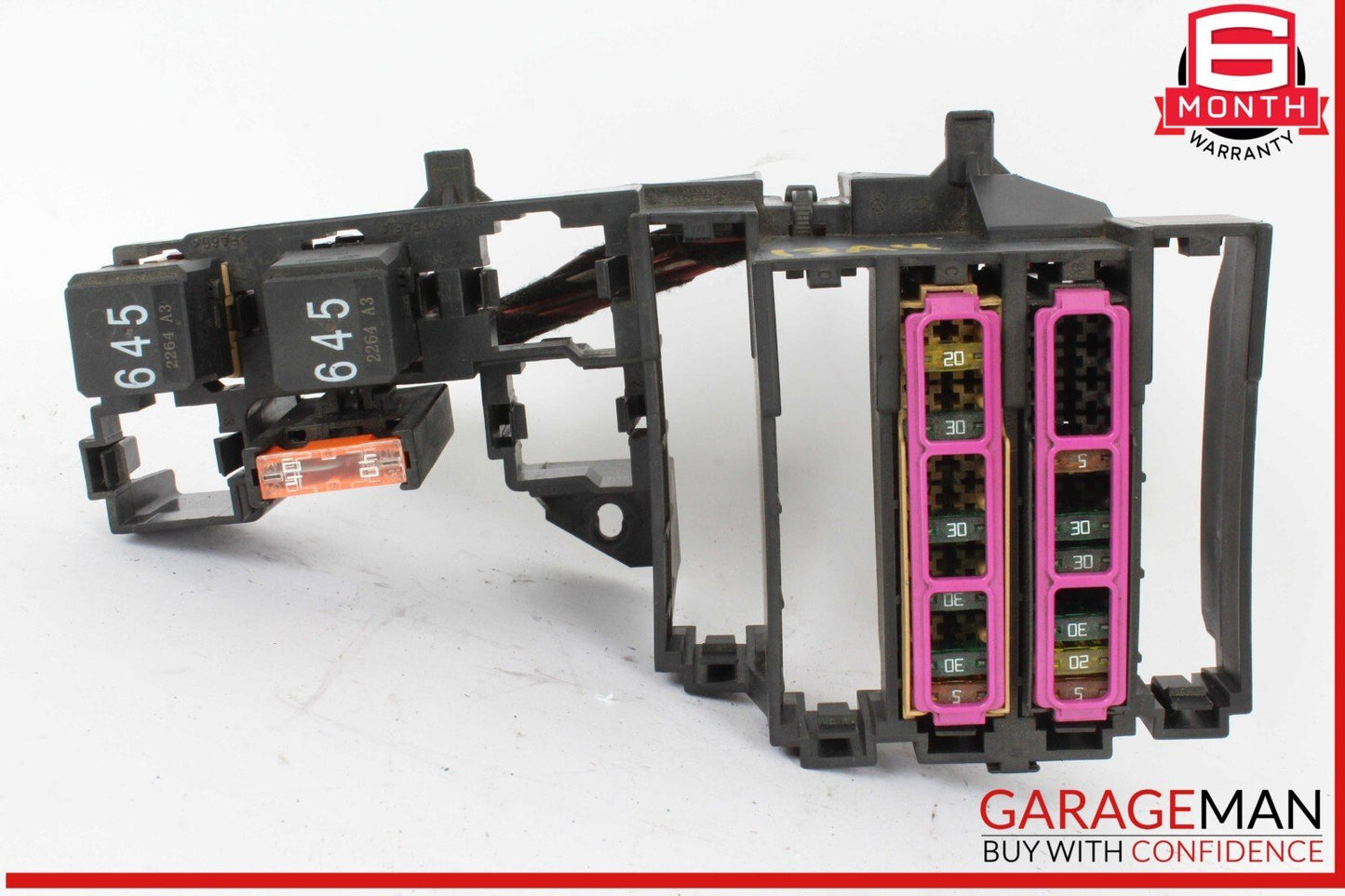 09-16 Audi A4 Relay Fuse Box Power Distribution Panel Holder 8K0971845A OEM