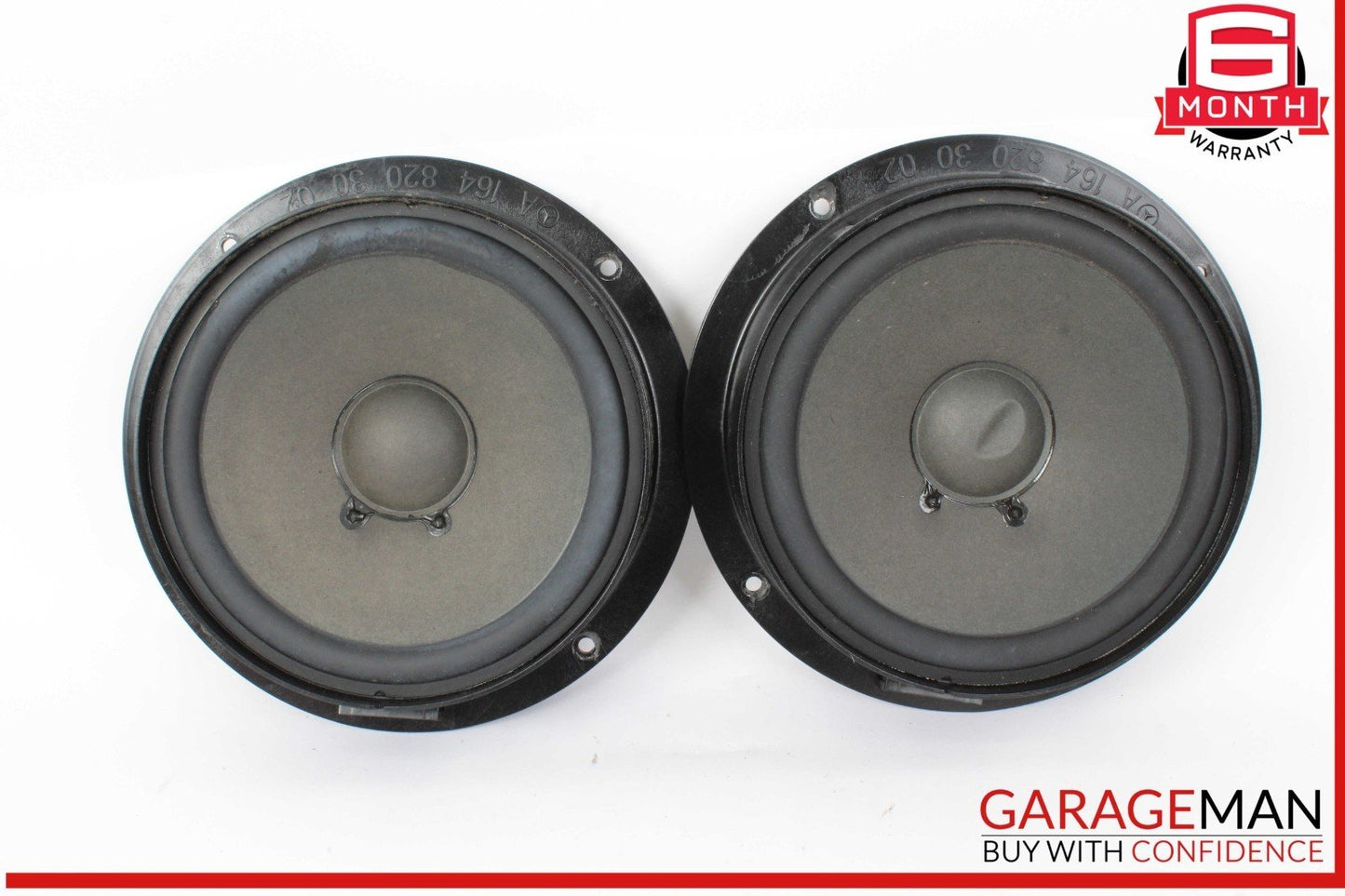 06-12 Mercedes X164 GL450 Left & Right Door Sound Audio Speakers Set of 2