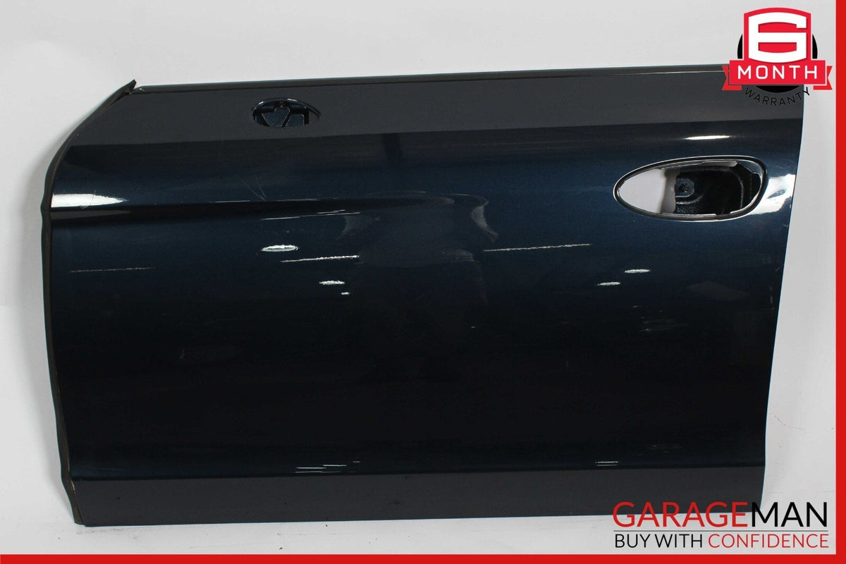 10-16 Porsche Panamera 970 Front Left Side Exterior Door Shell Frame Dark Blue