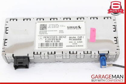 10-17 Mercedes W204 C350 Sirius Satellite Radio Receiver Module 2128705689 OEM