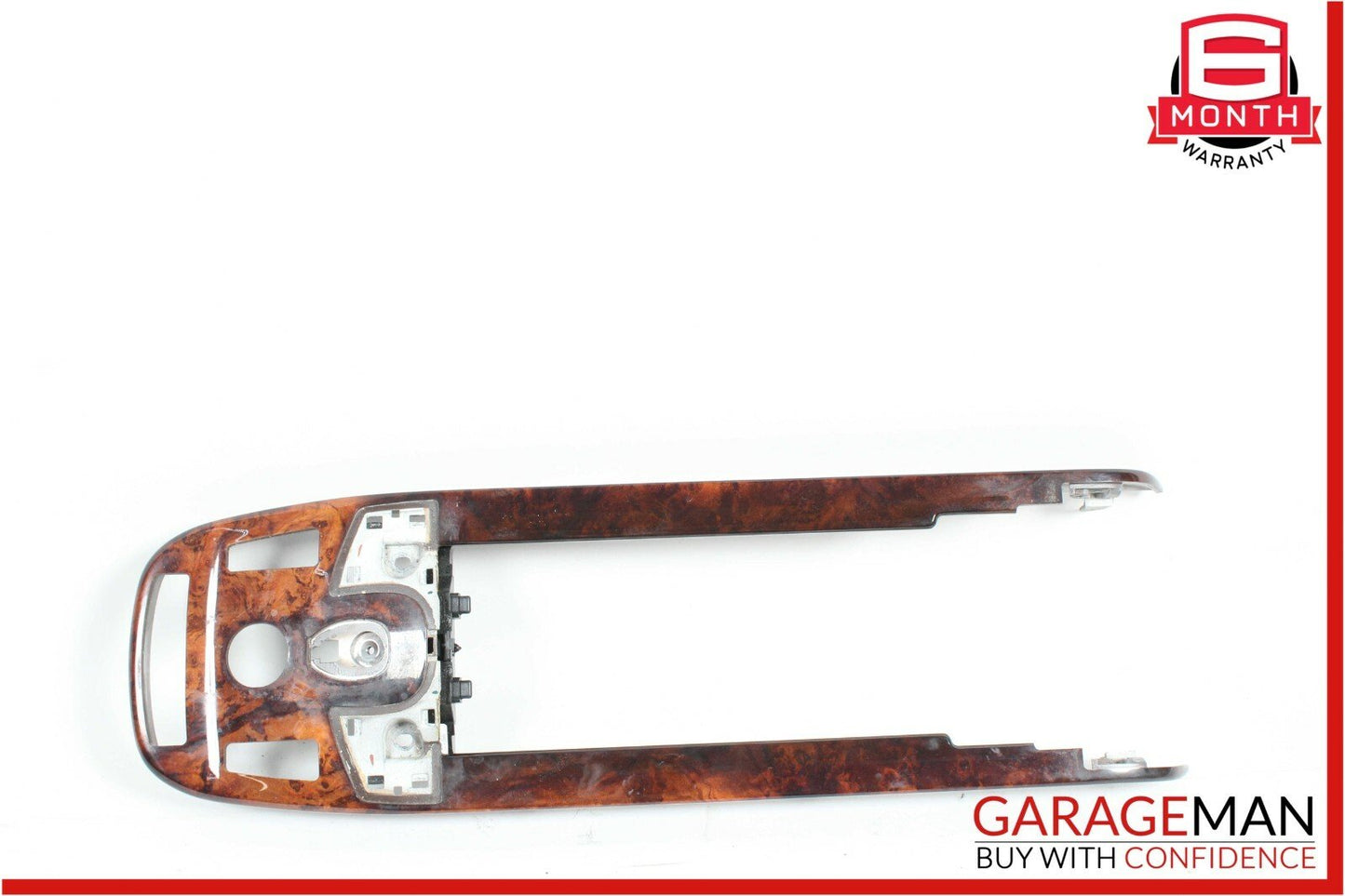 07-09 Mercedes W221 S550 S65 AMG Center Console Trim Bezel Wood 2216800064 OEM