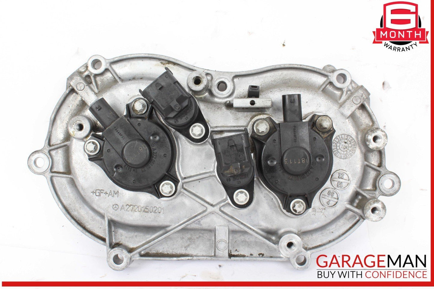 05-13 Mercedes W204 C300 E550 Front Left Side Engine Timing Chain Cover Plate