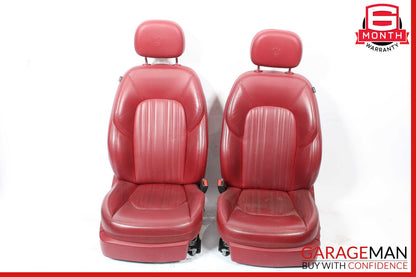 14-17 Maserati Ghibli M157 Front Complete Seat Cushion Cover Assy Set OEM
