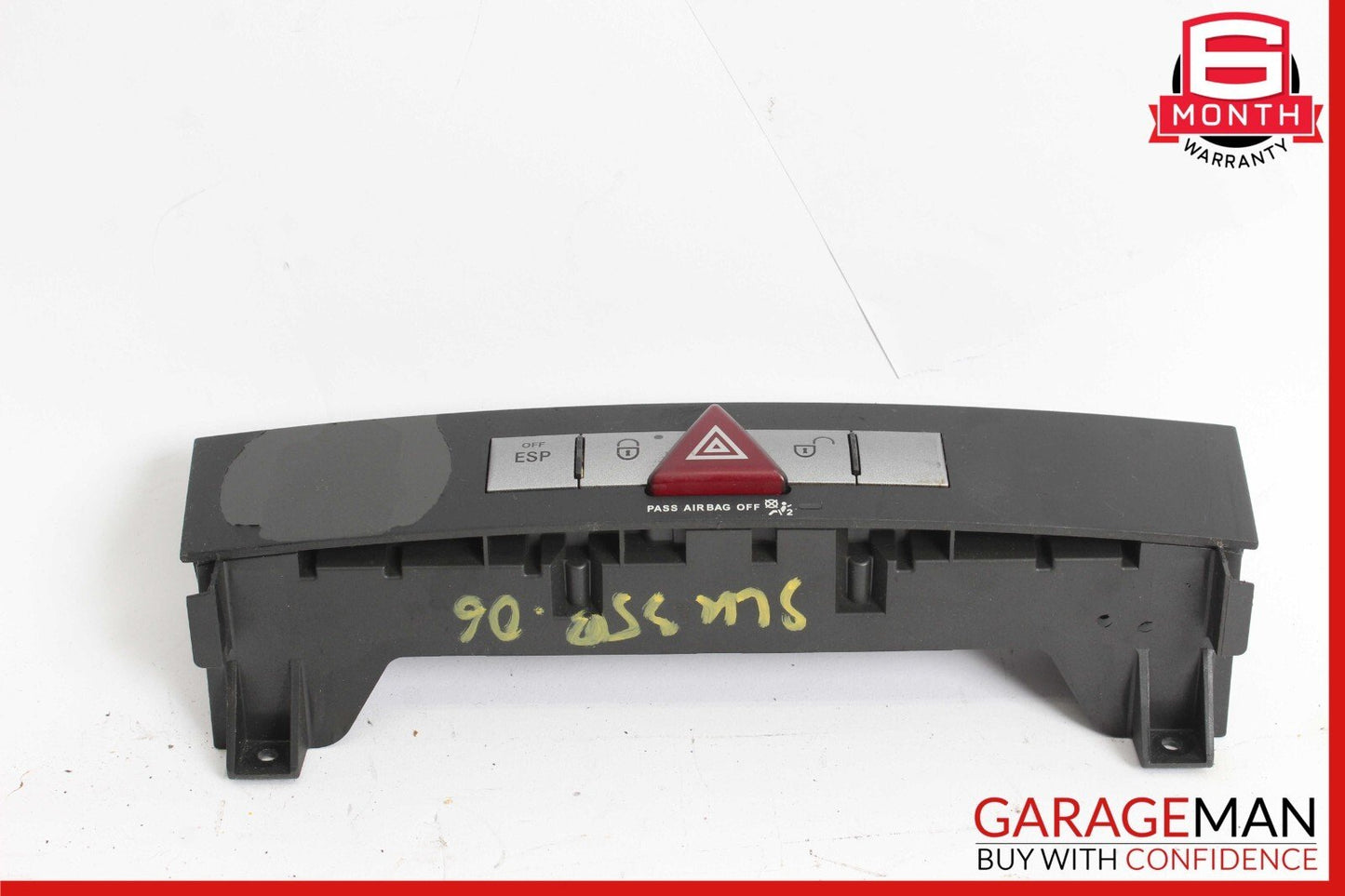 05-08 Mercedes R171 SLK350 SLK280 Door Lock Dash Hazard Light Control Panel OEM