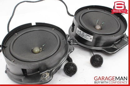 00-06 Mercedes W220 S55 AMG Rear Left & Right Door Audio Sound Speaker Set OEM