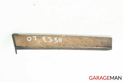 03-09 Mercedes W211 E350 E550 Dashboard Dash Left Molding Trim Wood 2116800771