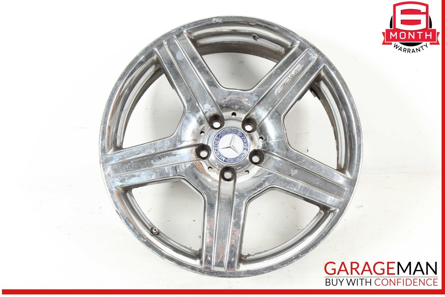 07-11 Mercedes W221 S550 CL63 AMG Wheel Rim 8.5Jx19H2 ET43 OEM