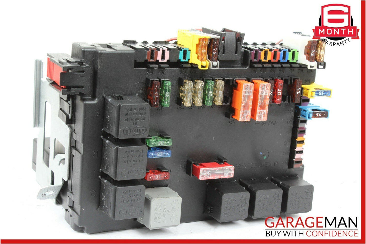 07-09 Mercedes S550 CL550 CL65 AMG Rear Trunk SAM Fuse Relay Box Module Assembly