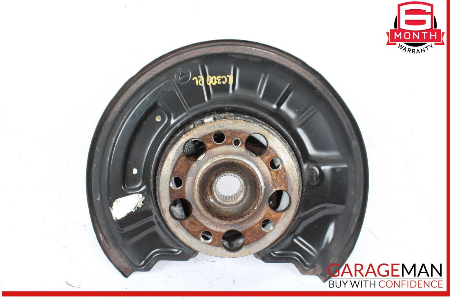 08-17 Mercedes W204 C300 C350 Rear Left Side Wheel Spindle Knuckle Hub OEM