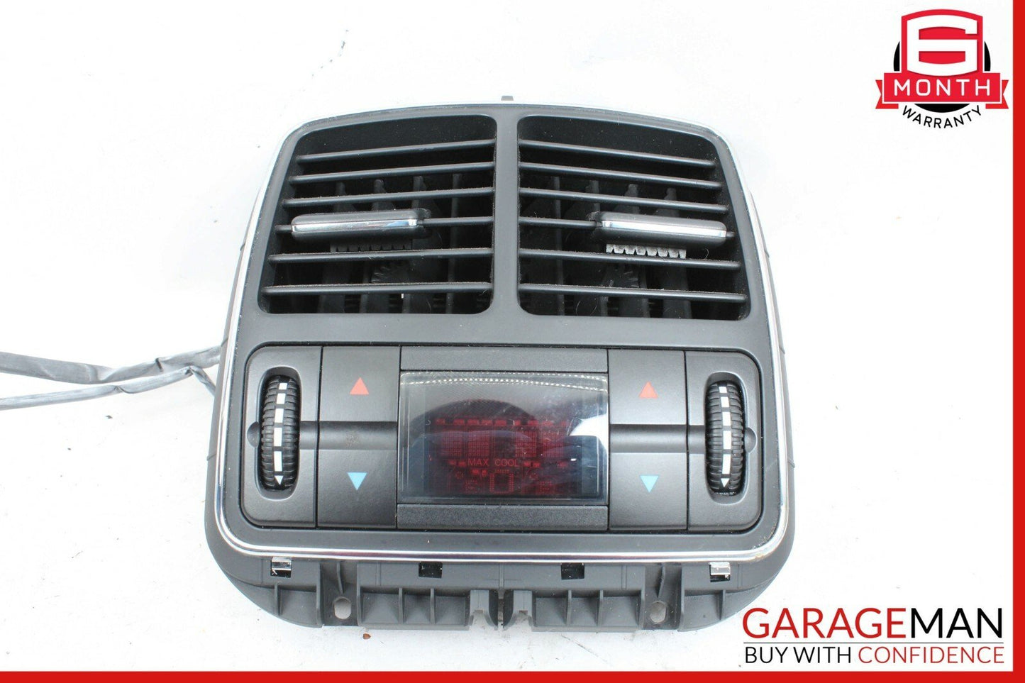 06-11 Mercedes W219 CLS63 AMG Rear Seat AC A/C Control Air Vent Trim Panel