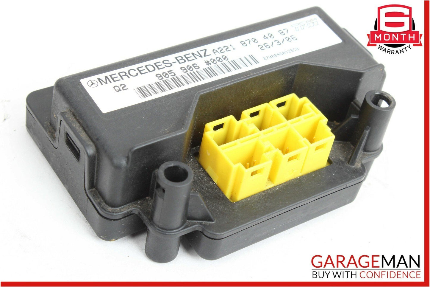 07-09 Mercedes W221 S550 Front Right Passenger Side Seat Occupancy Weight Sensor