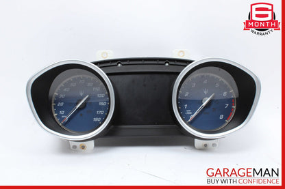14-17 Maserati Ghibli Speedometer Odometer Instrument Cluster Gauge Assembly OEM
