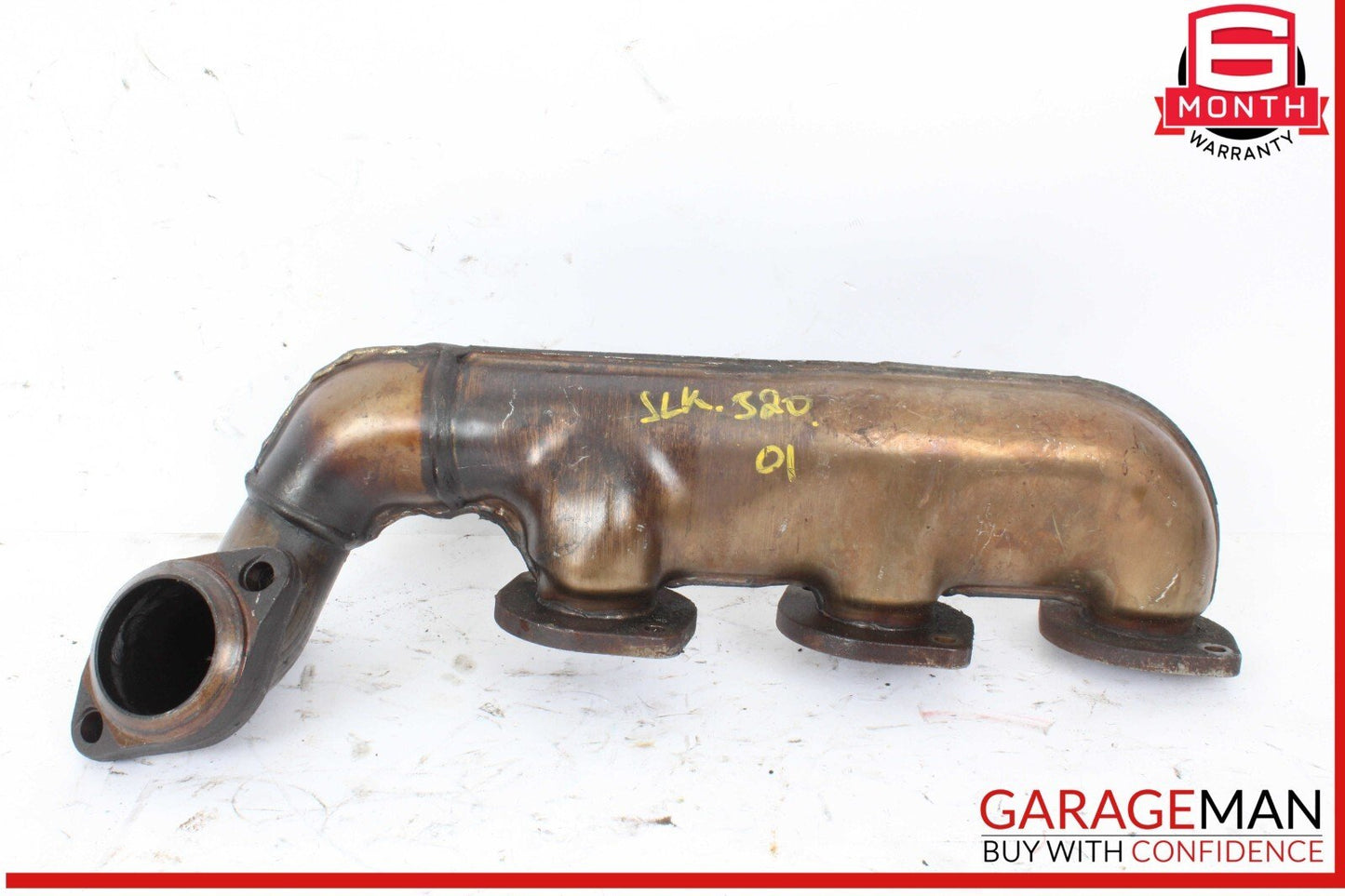 01-04 Mercede R170 SLK320 SLK32 AMG Right Side Exhaust Manifold Header OEM