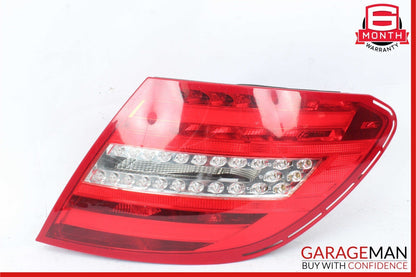 12-14 Mercedes W204 C250 C300 Rear Right Side Taillight Tail Light Lamp OEM