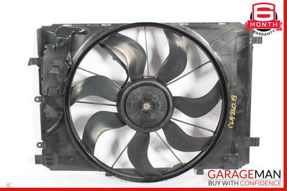 12-20 Mercedes X156 GLA250 SLK250 Engine Radiator Cooling Fan Motor Shroud Assy