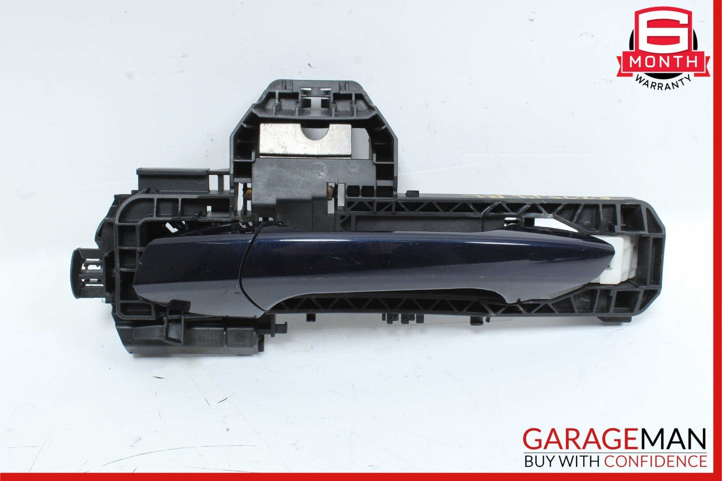 12-14 Mercedes W204 C250 C300 Rear Left Side Exterior Door Handle Blue OEM