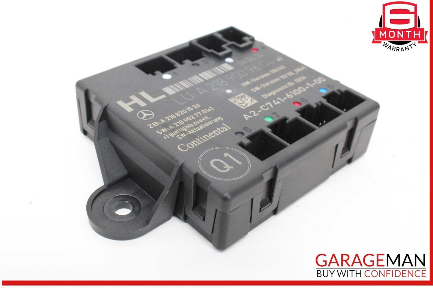08-18 Mercedes W212 E350 Rear Left Driver Side Door Control Module Unit OEM