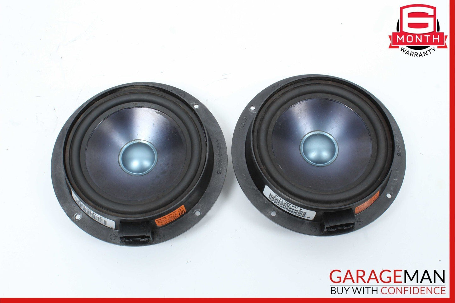 06-13 Mercedes X164 GL450 Rear Left & Right Door Sound Audio Speakers Set of 2