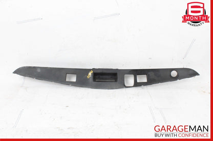 10-17 Mercedes W207 E350 E550 Convertible Trunk Lid Tailgate Handle Trim OEM