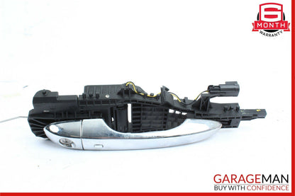14-17 Maserati Ghibli Front Left Side Exterior Door Handle Assembly Silver OEM