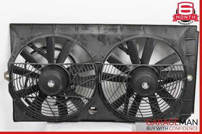 90-98 Mercedes R129 SL320 SL500 Radiator Cooling Fan Shroud Motor 1295051055 OEM