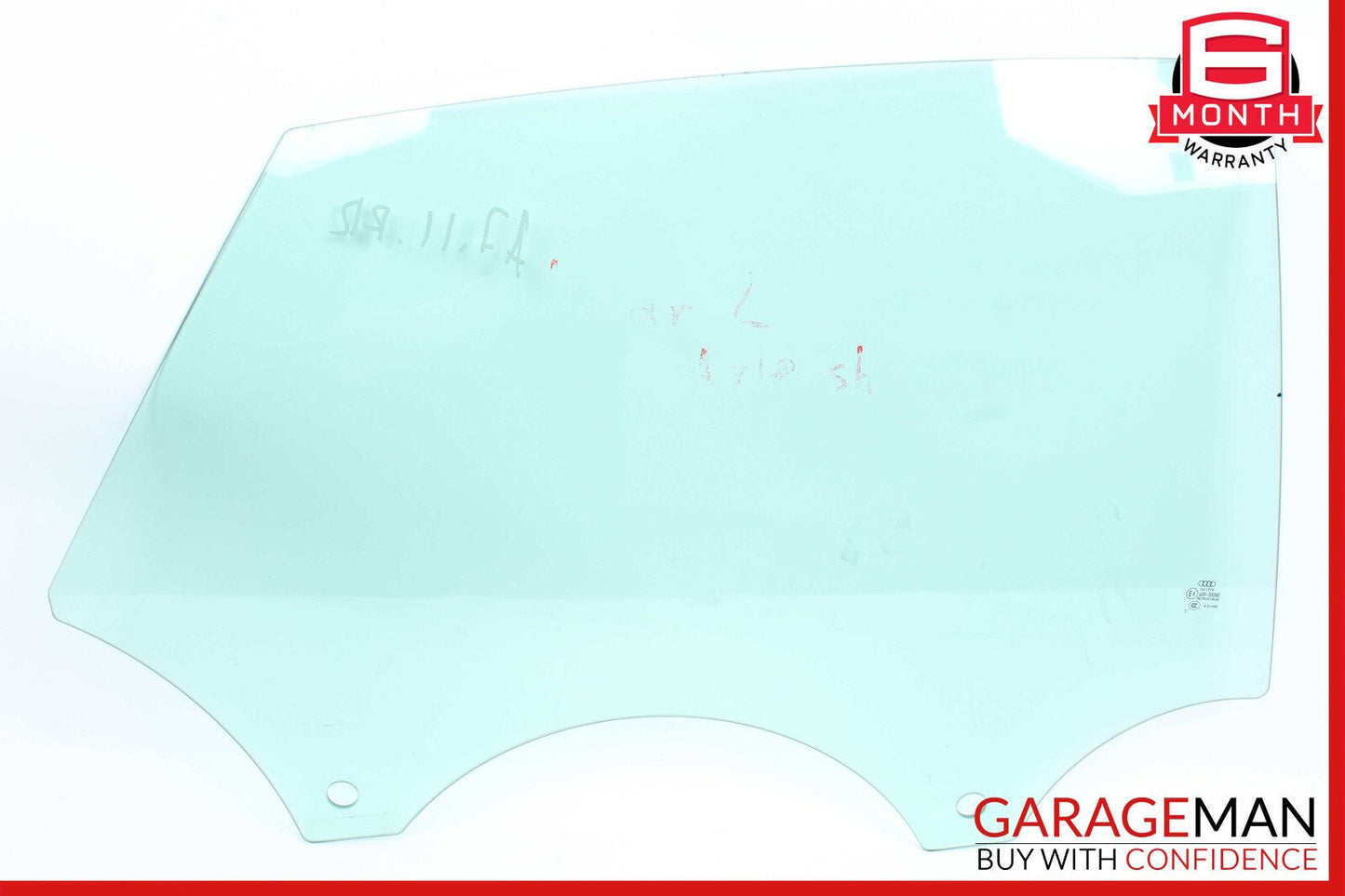 12-18 Audi A7 Rear Right Passenger Side Door Window Auto Glass OEM