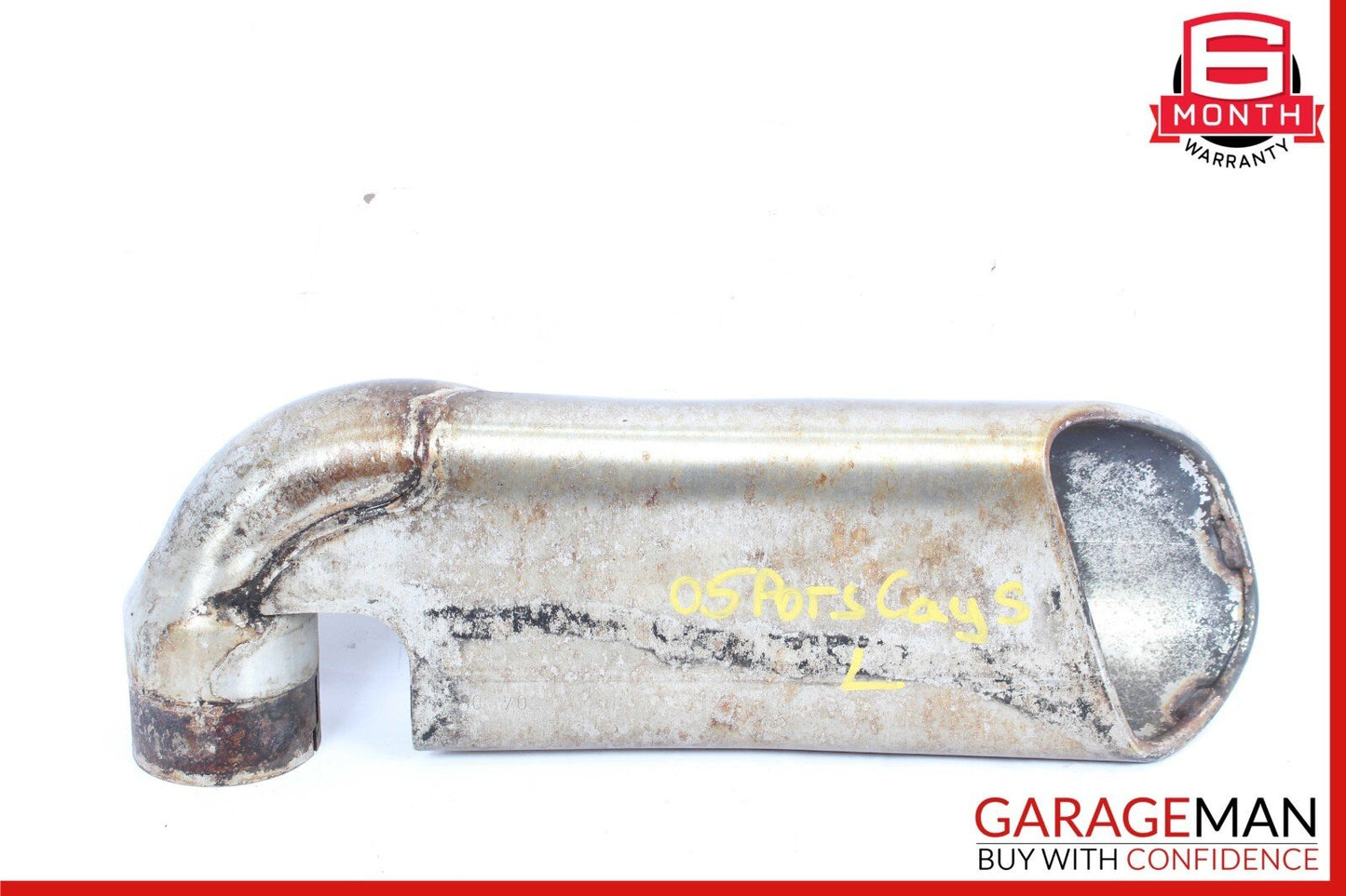 03-06 Porsche Cayenne S 955 4.5L Left Side Exhaust Muffler Tip OEM