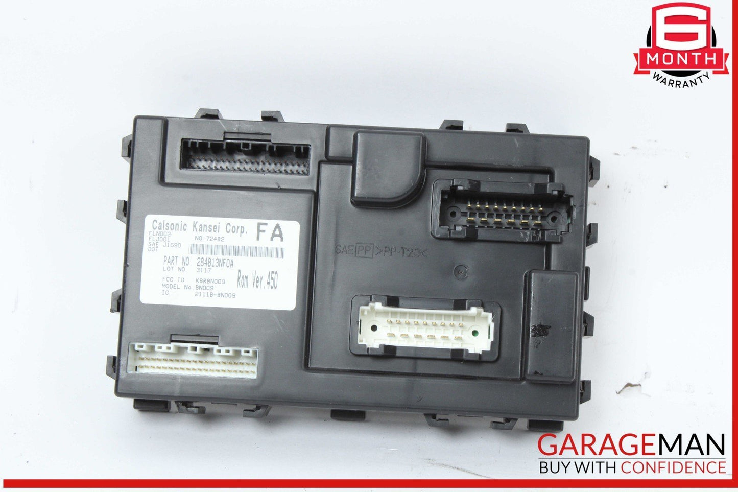 13-17 Nissan Leaf Body Control Module Unit BCM 284B13NF0A OEM