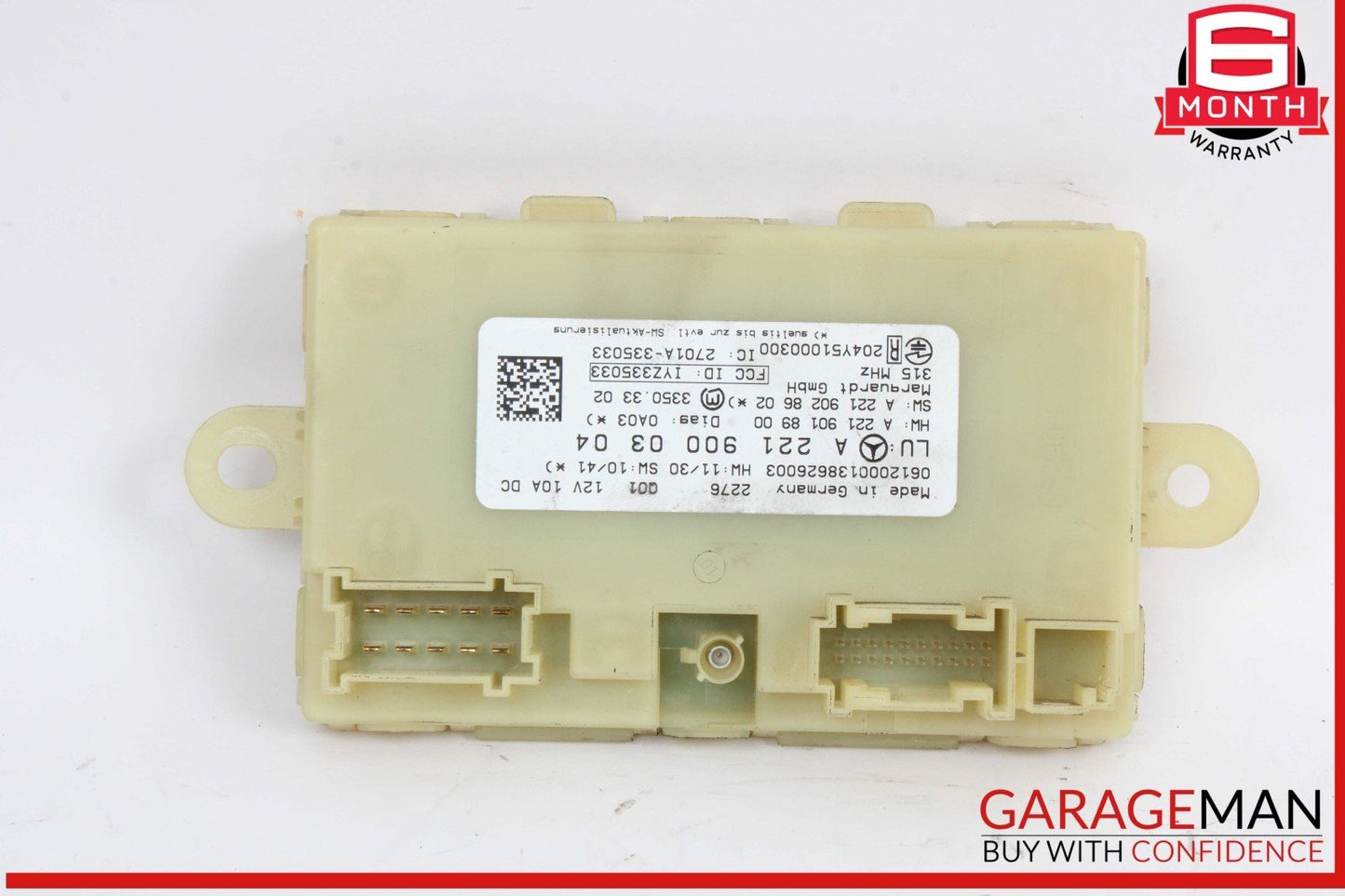 10-14 Mercedes W221 S550 S400 CL550 Keyless Go Entry Control Module Unit OEM