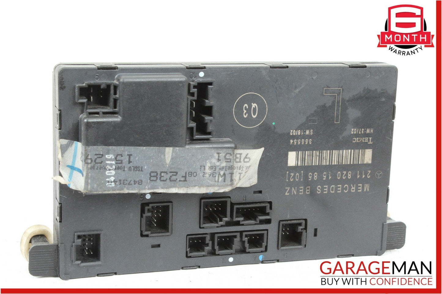 03-09 Mercedes W211 E55 AMG E350 E500 Front Left Side Door Control Module OEM