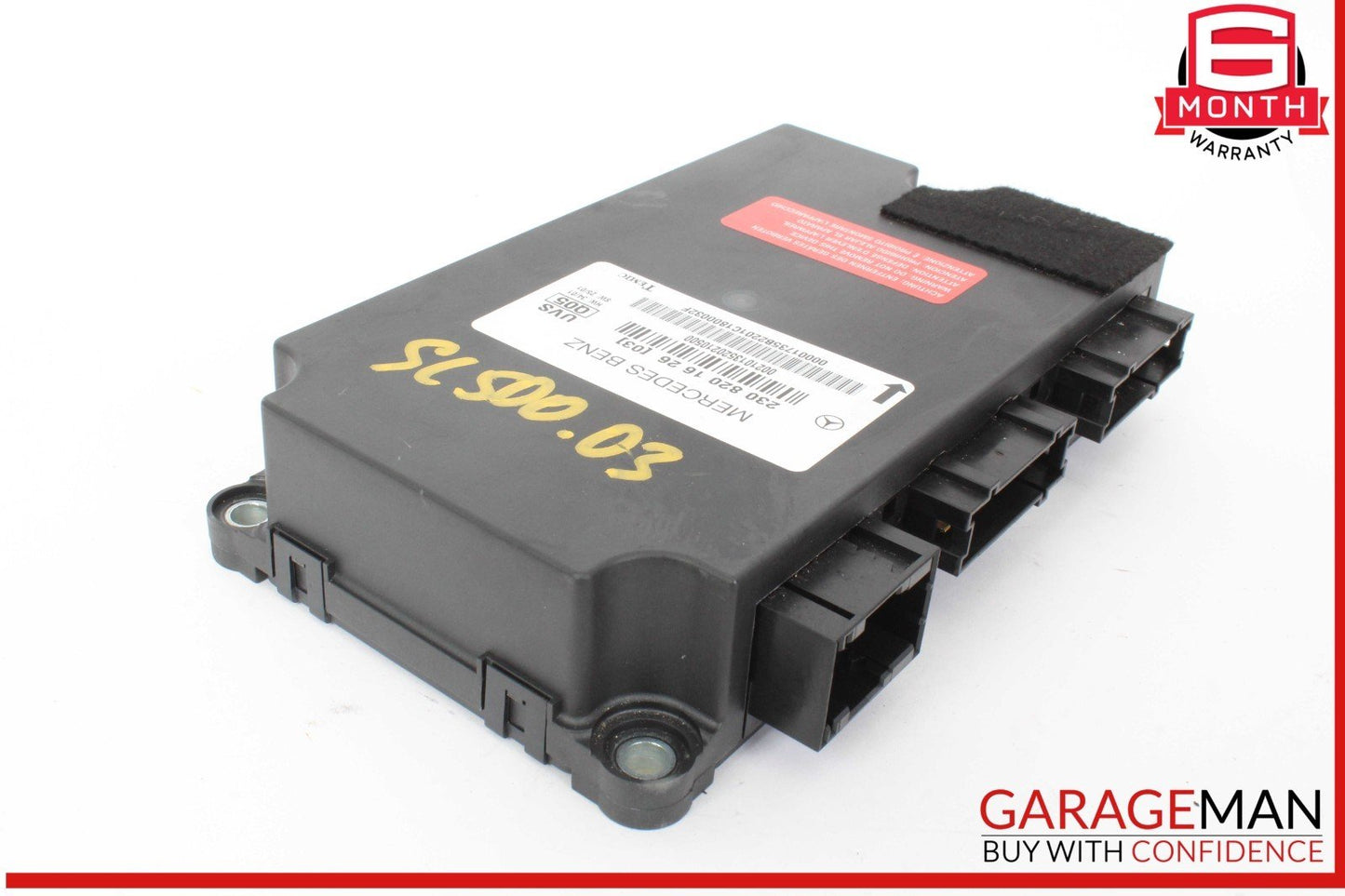 03-08 Mercedes R230 SL500 SL55 AMG SL550 Convertible Top Roof Control Module OEM