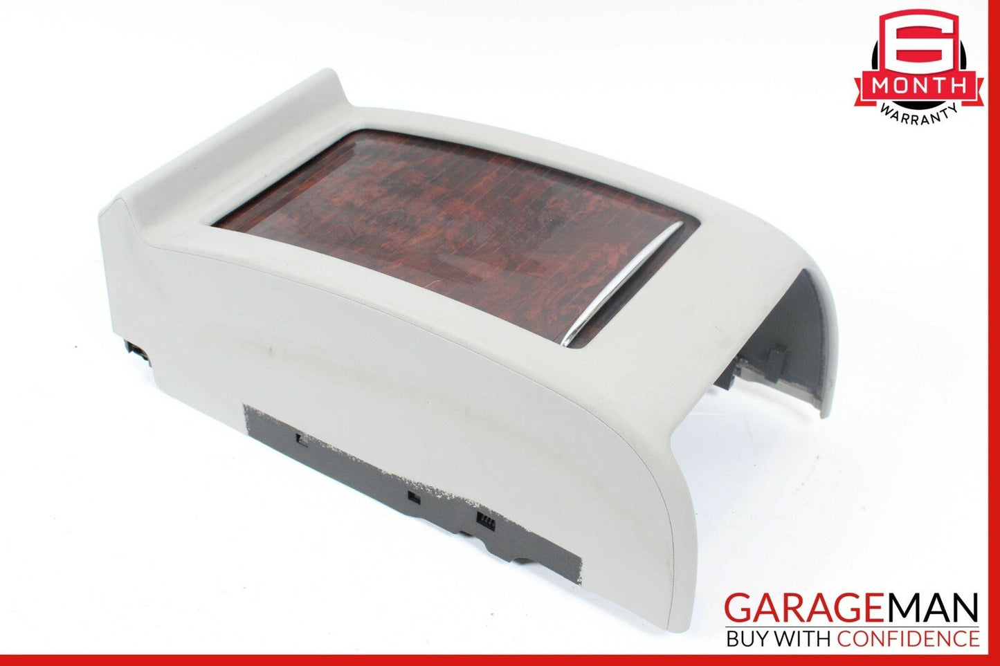 07-14 Mercedes W216 CL550 CL63 AMG Rear Center Console Storage Compartment Grey