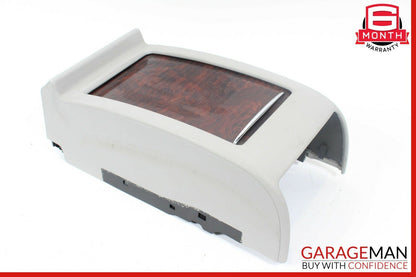 07-14 Mercedes W216 CL550 CL63 AMG Rear Center Console Storage Compartment Grey