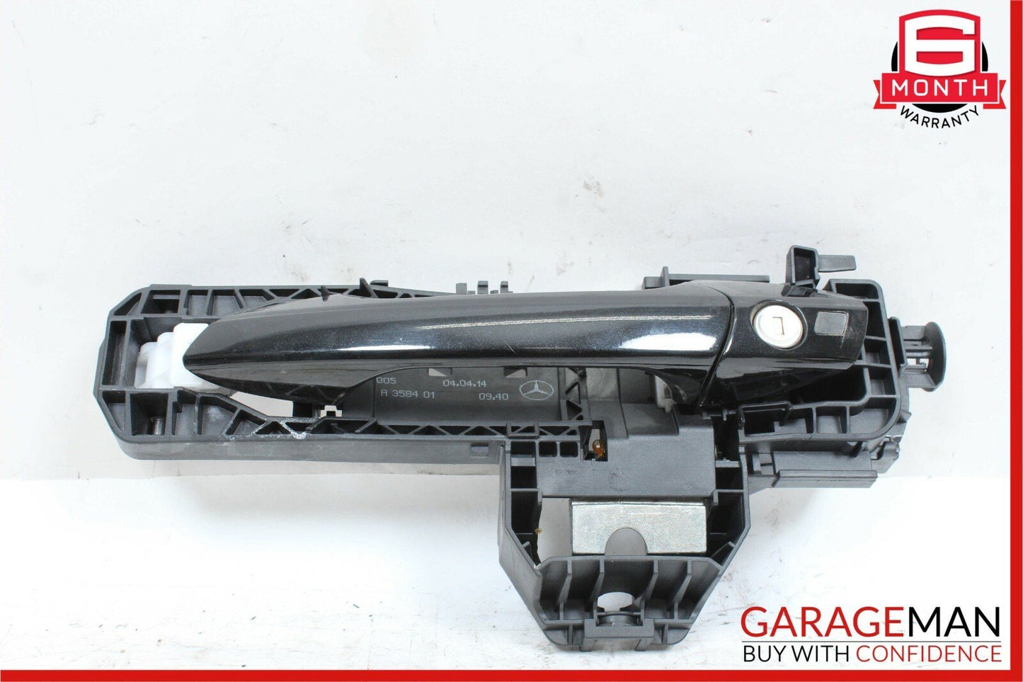 08-17 Mercedes W204 C250 E350 Front Left Driver Side Exterior Door Handle Black