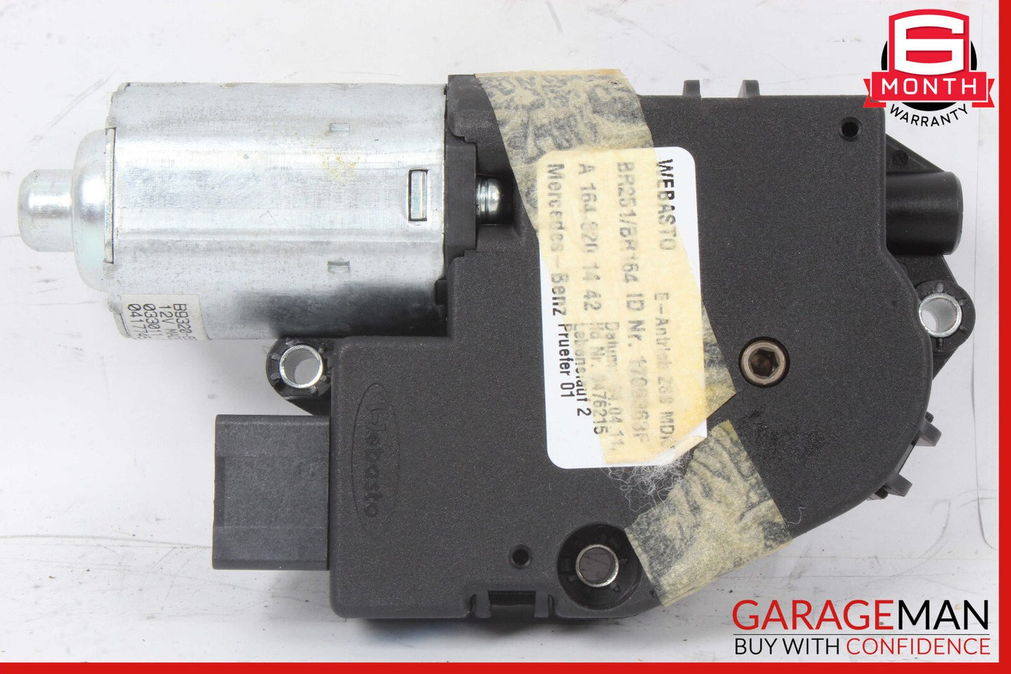 06-13 Mercedes X164 GL450 Panoramic Sunroof Sun Roof Motor 1648201442 OEM