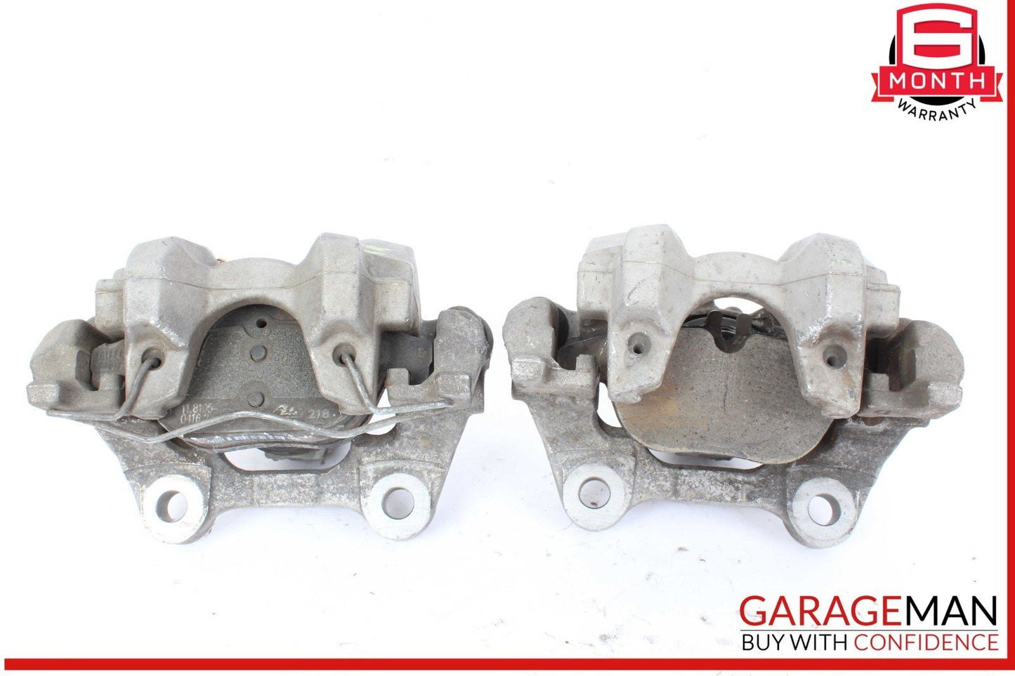 08-17 Mercedes W204 C250 C350 Rear Left & Right Brake Calipers Set of 2 Pc OEM