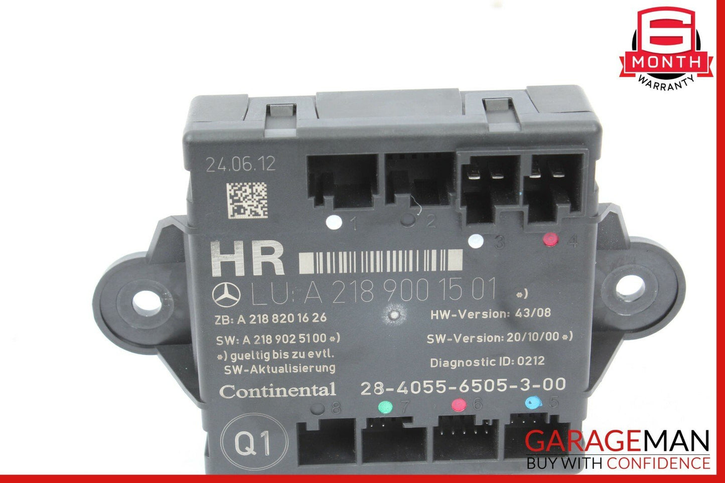 08-14 Mercedes W212 E350 C350 Rear Right Side Door Control Module 2189001501 OEM