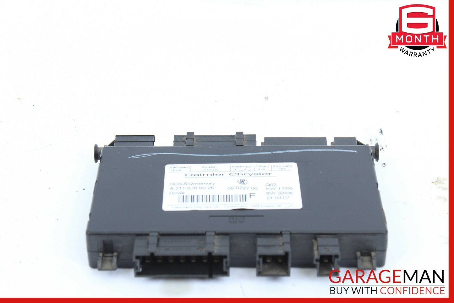 03-11 Mercedes X164 GL450 E500 Front Left Driver Side Seat Control Module OEM