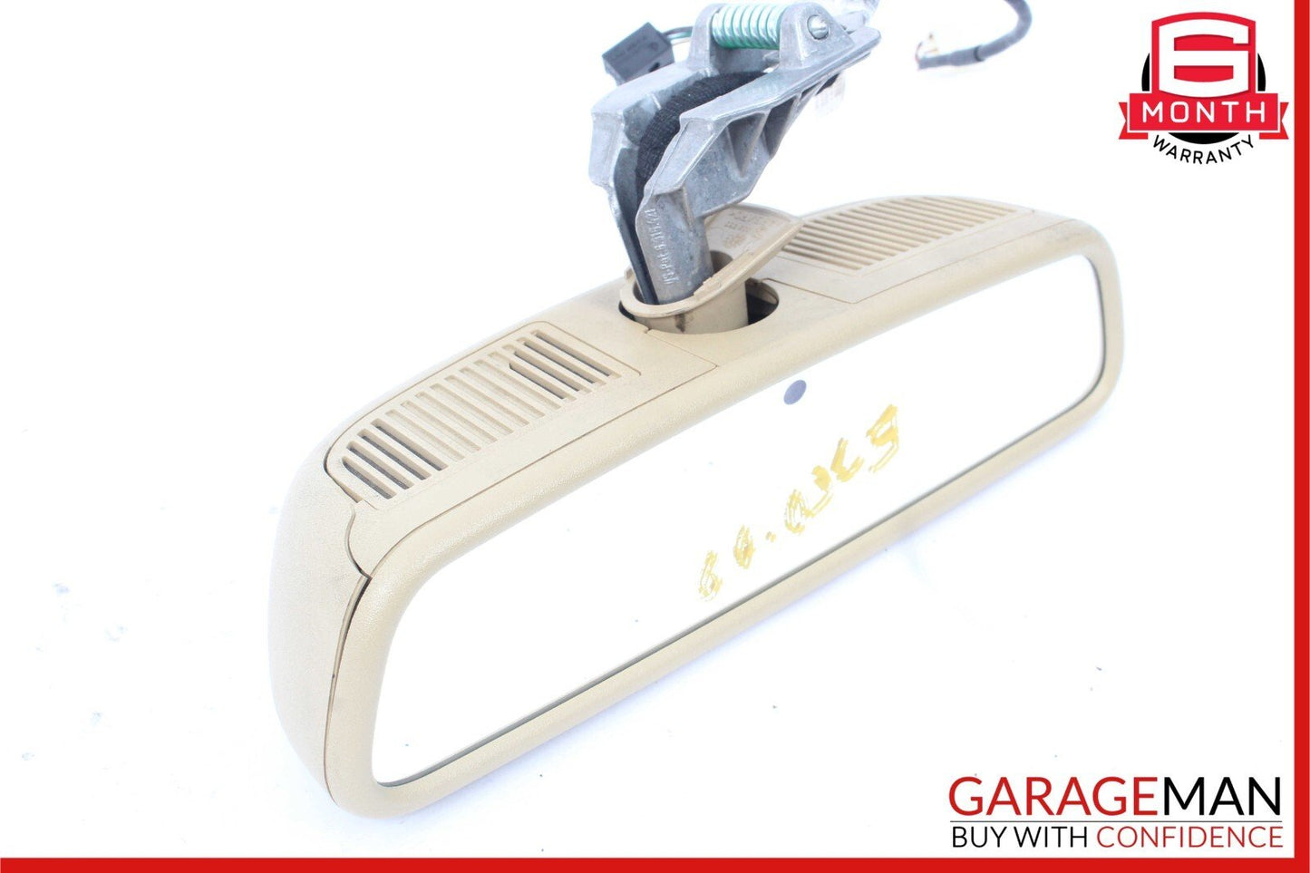 07-09 Mercedes W211 E550 E63 AMG Interior Top Upper Rear View Mirror Brown