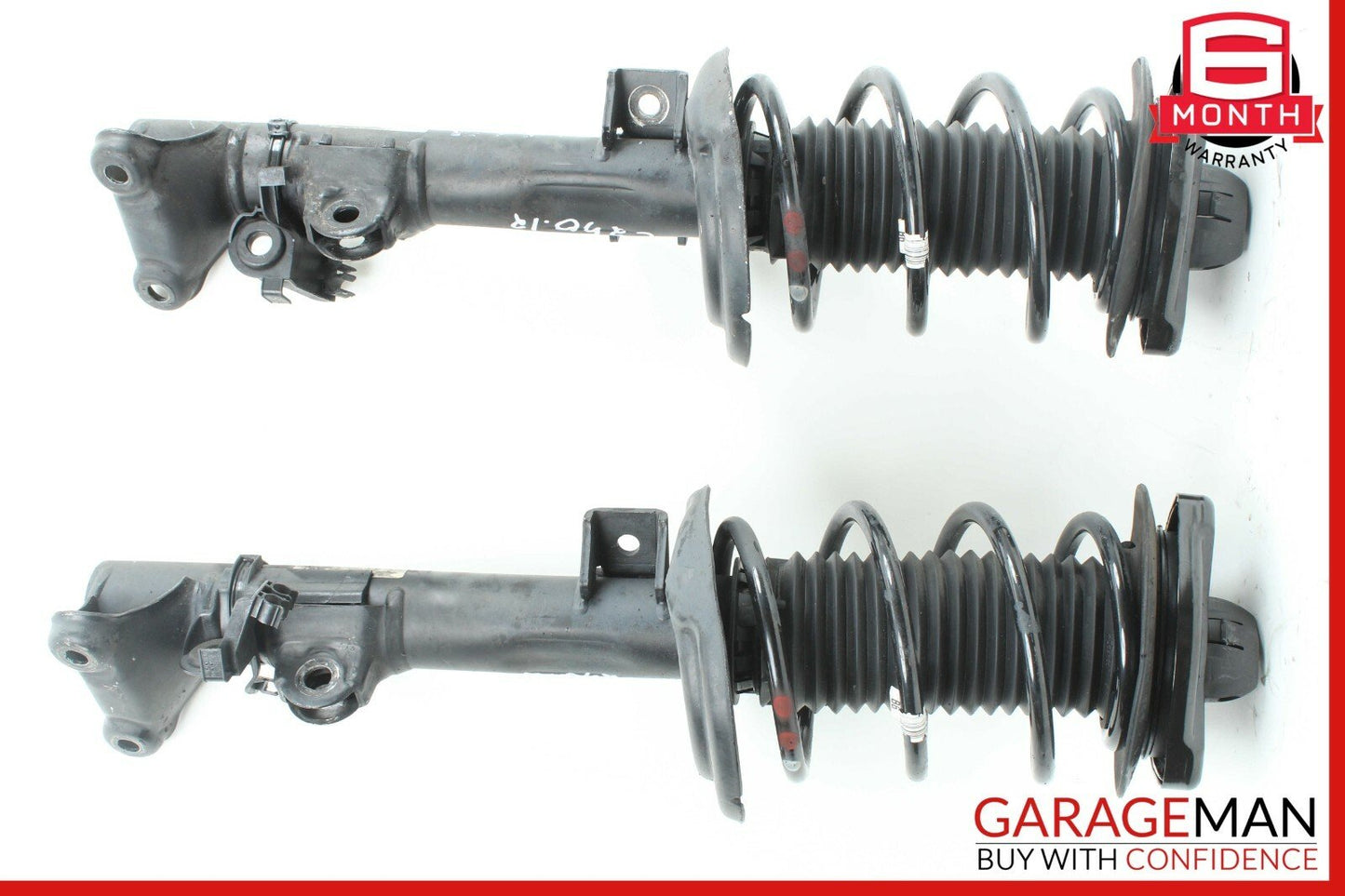 08-17 Mercedes C250 E350 Coupe Front Left & Right Shock Strut Absorber Set of 2