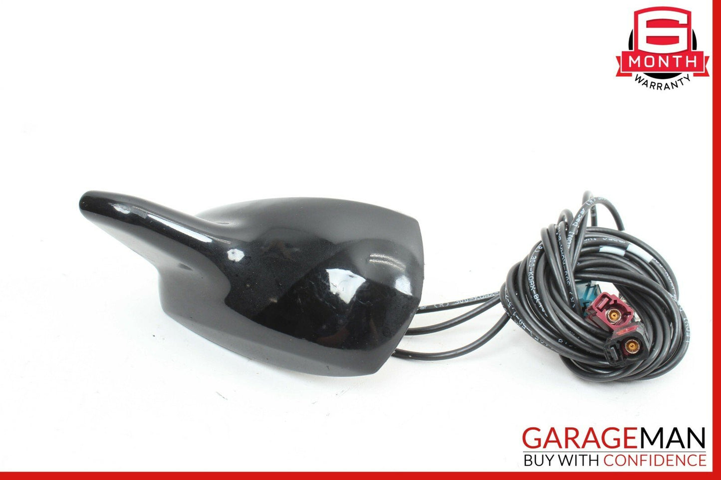 08-14 Mercedes W204 C350 C300 Shark Fin Radio Antenna Black 2048204475 OEM