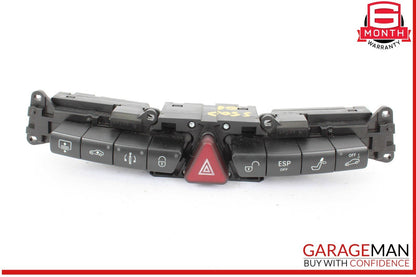 03-06 Mercedes W220 S500 4MATIC Center Dashboard Control Switch 2208217758 OEM