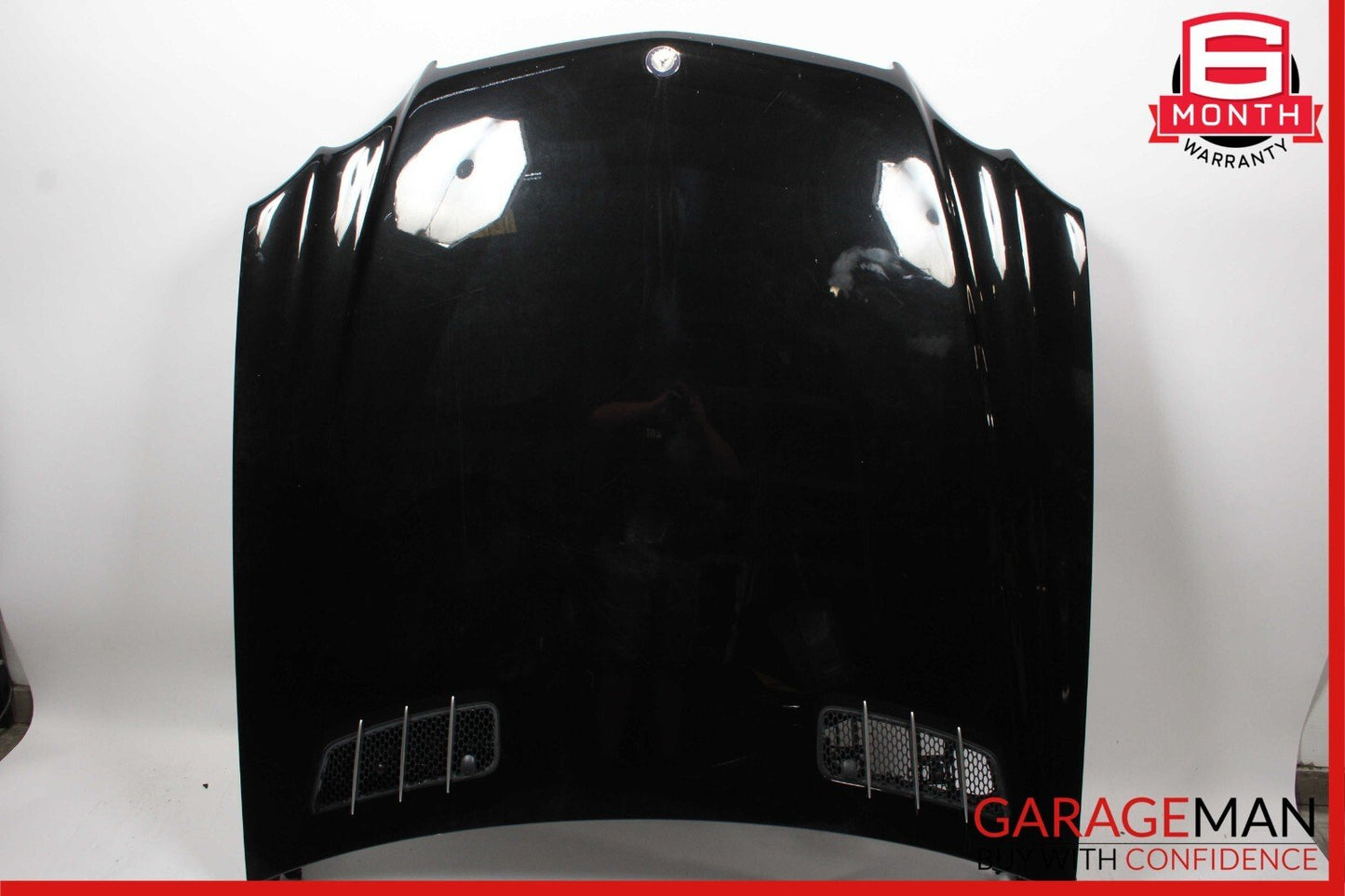03-08 Mercedes R230 SL500 SL600 Front Hood Bonnet Vent Cover Assembly Black