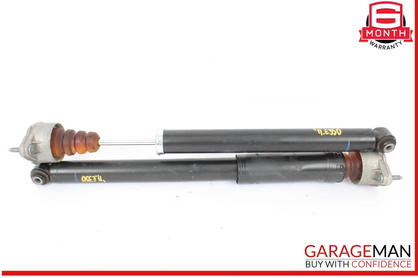 10-16 Mercedes W212 E350 Bluetec Rear Left And Right Shock Strut Absorber Set