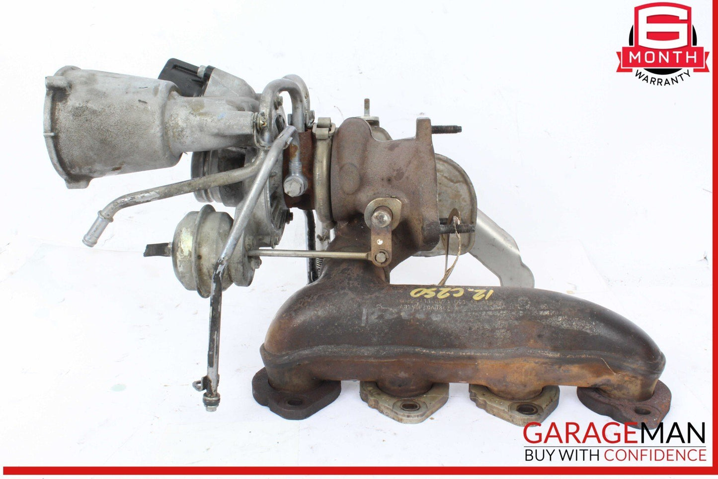 12-15 Mercedes W204 C250 SLK250 1.8L Turbo Turbocharger Manifold Assembly M271