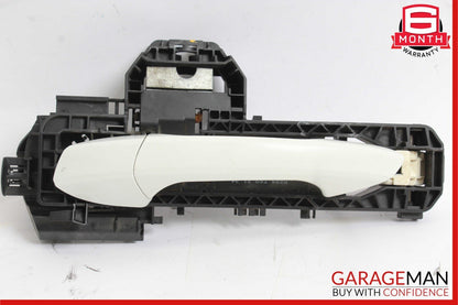 08-14 Mercedes W204 C250 C300 Rear Left Driver Side Exterior Door Handle White