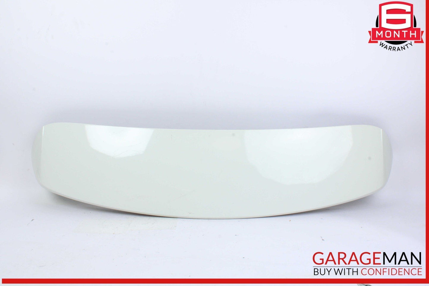 13-14 Mercedes X166 GL450 GL550 Trunk Lid Molding Trim Spoiler Wing White OEM